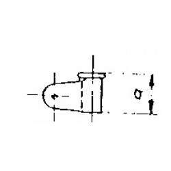 Fork For Front Caster-Regular